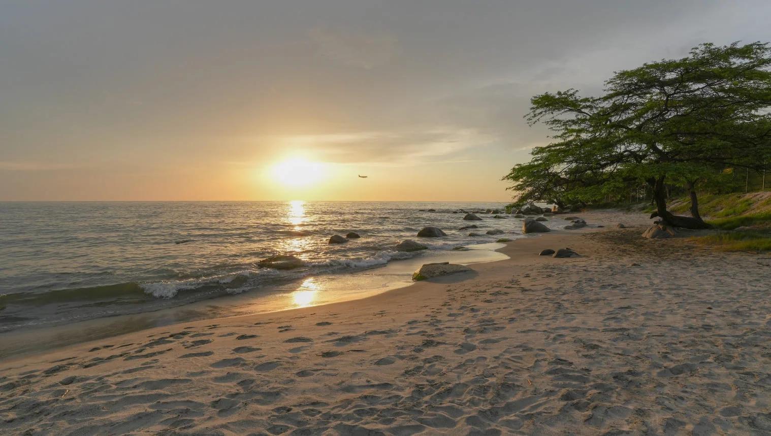 Santa Marina frente al Caribe